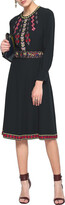 Thumbnail for your product : Etro Embroidered Crepe Dress