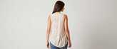 Thumbnail for your product : Lucky Brand Geo Smocked Tank Top
