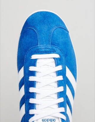 adidas Gazelle sneakers in blue s76227 - ShopStyle