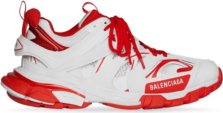 balenciaga red mens shoes