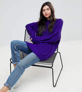 oversized purple sweater - ShopStyle