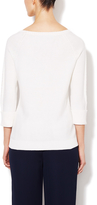Thumbnail for your product : Magaschoni Cotton Raglan Pullover Sweater