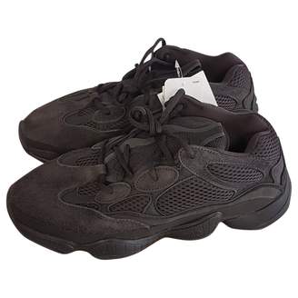 adidas Yeezy X 500 Black Suede Trainers