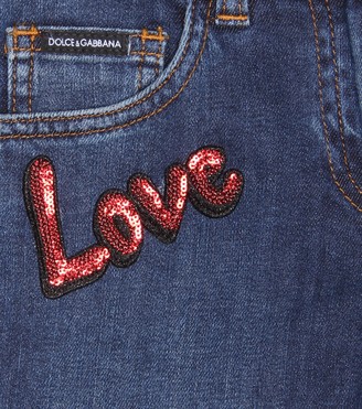 Dolce & Gabbana Children Embellished jeans