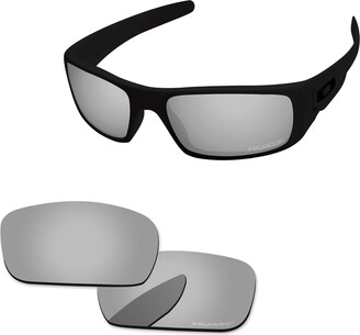 PapaViva Lenses Replacement for Oakley Crankshaft Chrome Silver - Polarized  - ShopStyle Sunglasses