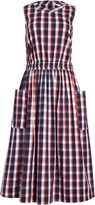 Thumbnail for your product : 1901 Sleeveless Check Fit & Flare Dress