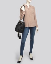 Thumbnail for your product : See by Chloe Shoulder Bag - Vicki Medium Leather Handcarry Bucket