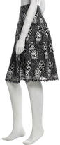 Thumbnail for your product : Anna Sui Lace A-Line Skirt