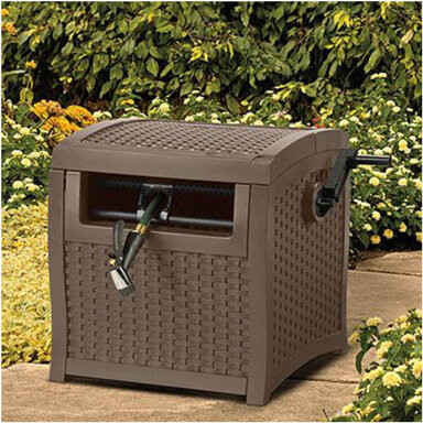 Suncast Hideaway Single Plastic Hose Reel