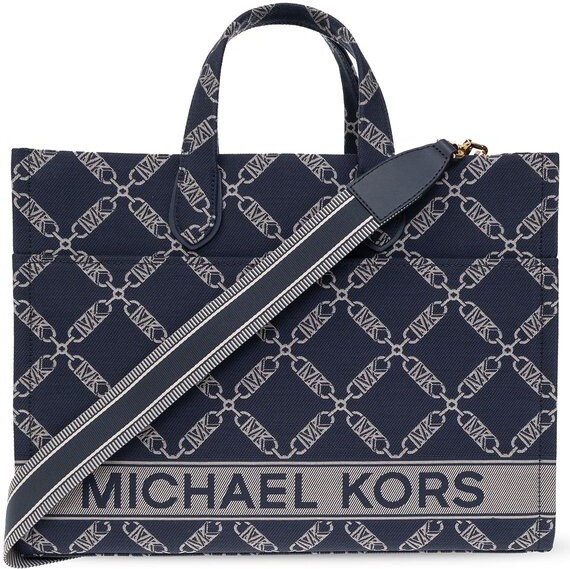 Michael Kors Mirella Small Logo Jacquard Crossbody Bag - ShopStyle