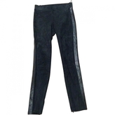 Thumbnail for your product : Alexander McQueen Black Suede Trousers
