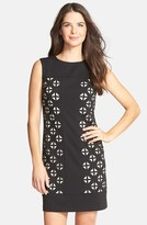 Thumbnail for your product : Laundry by Shelli Segal Lasercut Ponte Shift Dress