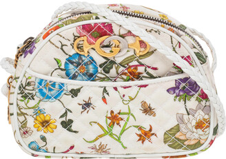 Gucci Multicolor Floral Quilted Canvas Zumi Shoulder Bag - ShopStyle