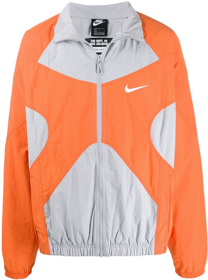Nike Two-Tone Sports Jacket - ShopStyle