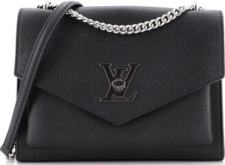 Louis Vuitton Brown Leather Mylockme Ever BB Bag - ShopStyle