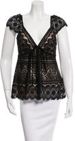 Thumbnail for your product : Milly Nylon Lace Top