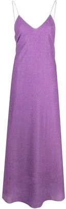 Oseree Sparkling Effect Maxi Dress