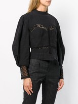 Thumbnail for your product : Isabel Marant Long-Sleeve Embroidered Blouse