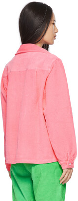 ERL Pink Corduroy Shirt