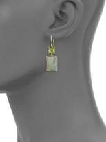 Thumbnail for your product : Ippolita 18K Yellow Gold & Multi-Stone Rectangle Drop Earrings