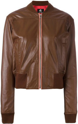 Paul Smith Sorbet leather bomber jacket