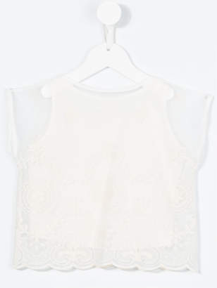 Caffe' D'orzo Gina cropped top