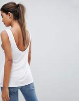 Thumbnail for your product : ASOS DESIGN Sleeveless Top With Scoop Back