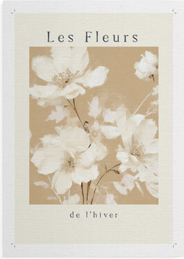 Alcott Hill Vintage Floral Print XXXII -Canvas Print Only - NOT FRAMED