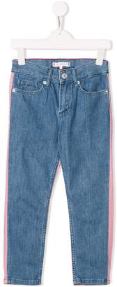 Tommy Hilfiger Junior contrast panel jeans