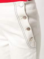 Thumbnail for your product : Sonia Rykiel side button trousers