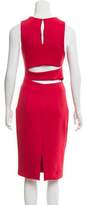 Thumbnail for your product : Cushnie Rev Your Engines Cutout Dress