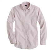 Thumbnail for your product : J.Crew Secret Wash shirt in orange tattersall