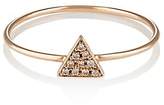 Thumbnail for your product : Jennifer Meyer Women's White-Diamond Triangle Ring