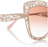 Thumbnail for your product : Dolce & Gabbana Pink butterfly DG2164 sunglasses
