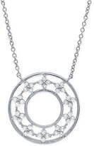 Thumbnail for your product : Crislu Platinum over Sterling Silver Cubic Zirconia Necklace