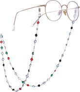 Thumbnail for your product : TEAMER Fashion Colorful Eyeglass Chain Sunglass Strap Eyeglass Holder Crystal Statement Beaded Reading Glass Strap for Women