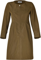 Thumbnail for your product : Jil Sander Olive Cotton-Silk Dress