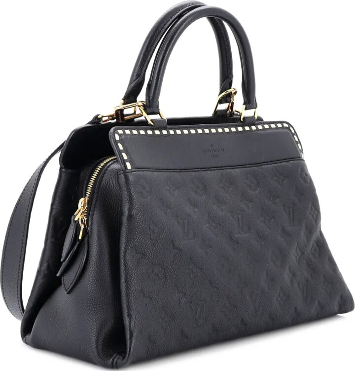 Louis Vuitton Pre-Owned Vosges Handbag Whipstitch Monogram Empreinte Leather MM satchel