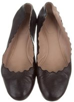 Thumbnail for your product : Chloé Lauren Scalloped Flats