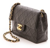 Thumbnail for your product : WGACA What Goes Around Comes Around Chanel Quilted Half Flap Mini Bag