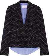 Thumbnail for your product : Thakoon Embroidered polka-dot woven blazer