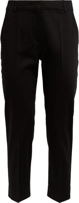 MAX MARA Celtico wool and mohair-blend twill tapered pants