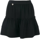 Black Pleated Mini Skirt - ShopStyle