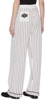 Thumbnail for your product : Barrie Stripe cashmere knit pants