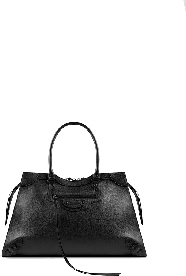 Balenciaga Neo Classic Large Top Handle Bag Black ShopStyle
