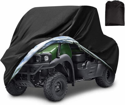 CUSTOM BUILT-IN VACUUM SYSTEMS UTV Cover Waterproof Heavy Duty，Side By Side Cover Outdoor All Weather