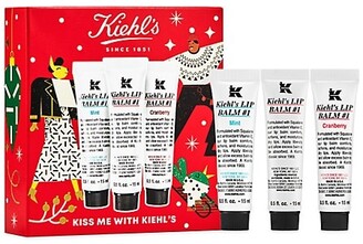 Kiehl's Kiss Me With 3-Piece Lip Balm Set - $30 Value