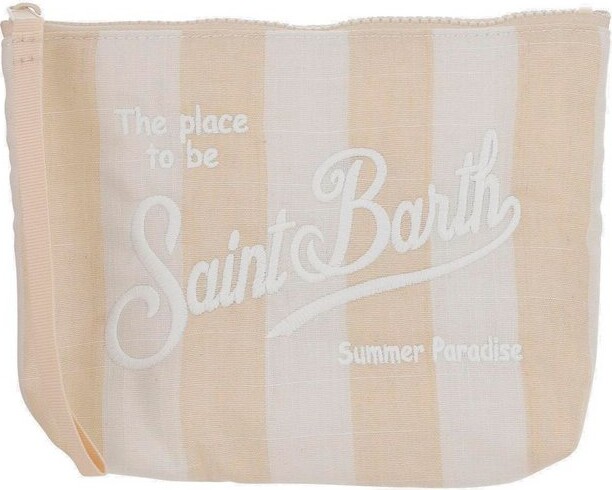 MC2 Saint Barth Aline Soft Striped Pochette