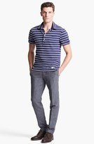 Thumbnail for your product : Michael Bastian Stripe Jersey Polo