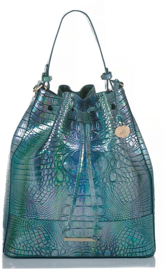 brahmin snakeskin purse